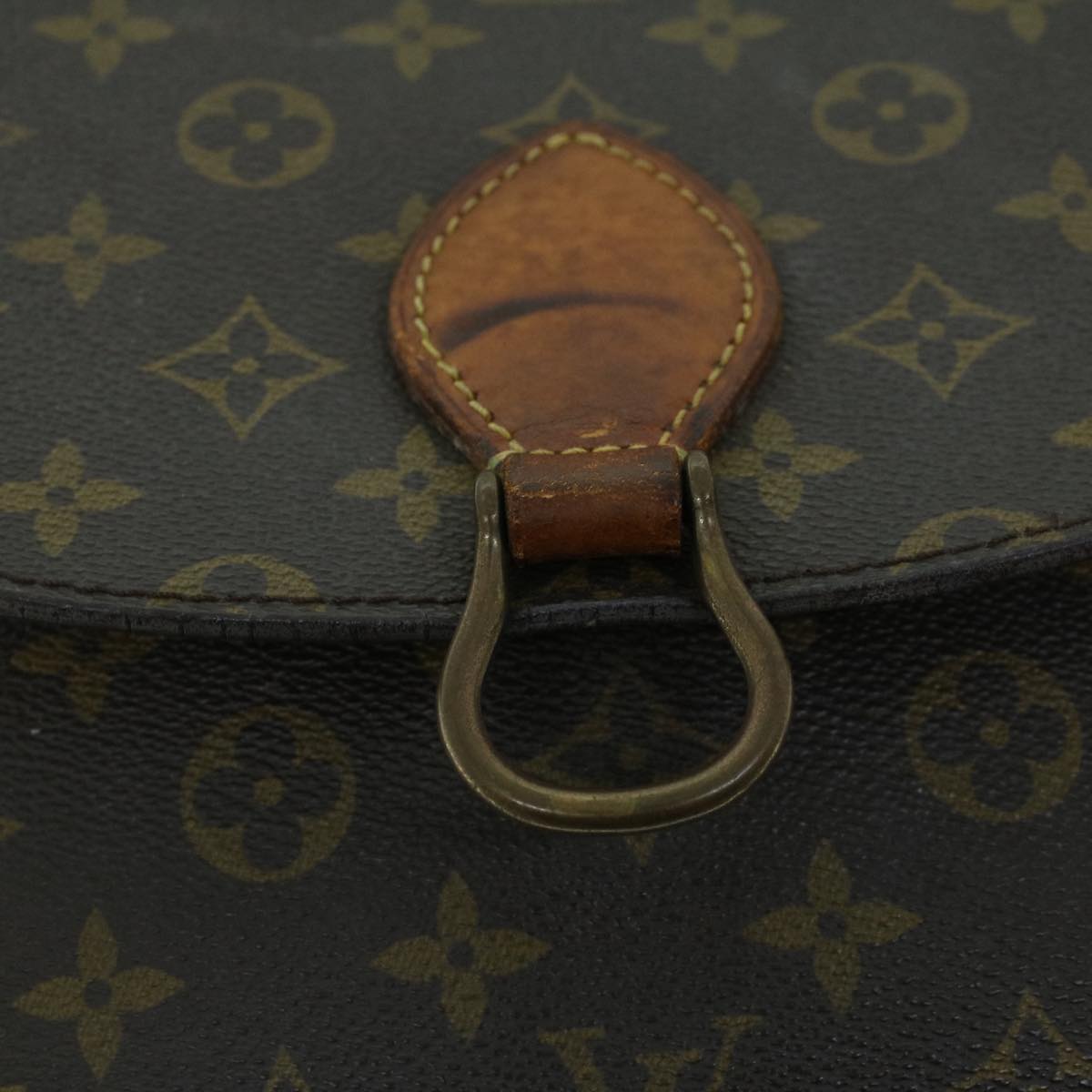 LOUIS VUITTON Monogram Saint Cloud GM Shoulder Bag M51242 LV Auth 53111