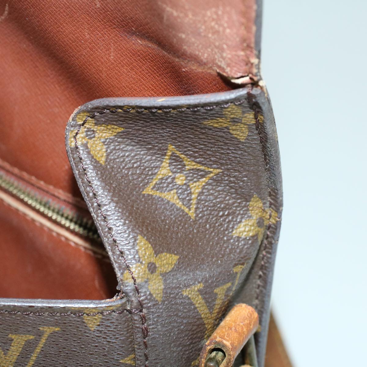 LOUIS VUITTON Monogram Saint Cloud GM Shoulder Bag M51242 LV Auth 53111