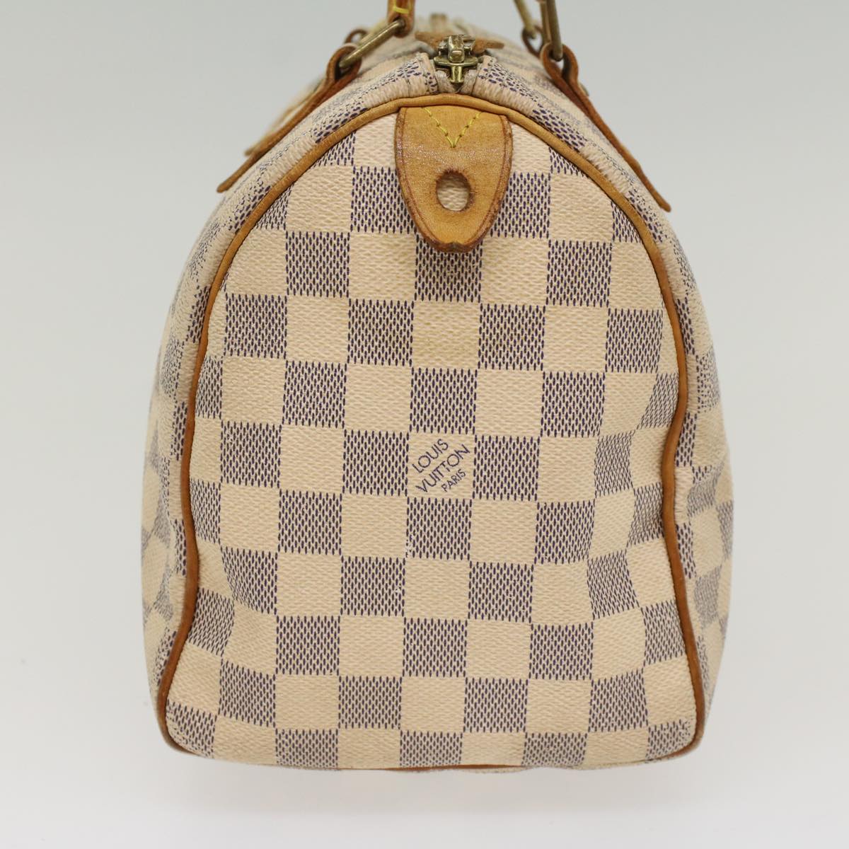 LOUIS VUITTON Damier Azur Speedy 25 Hand Bag N41534 LV Auth 53125