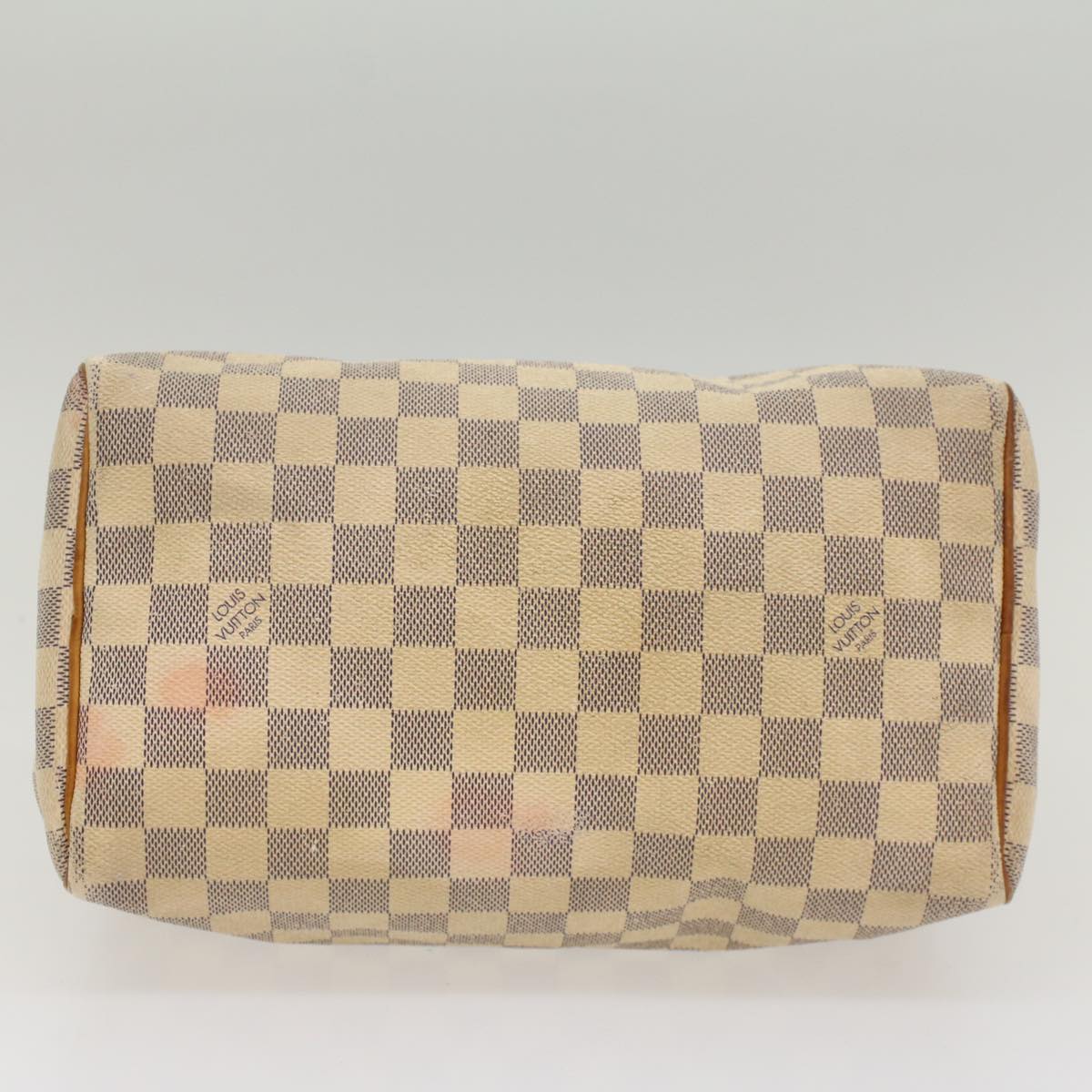 LOUIS VUITTON Damier Azur Speedy 25 Hand Bag N41534 LV Auth 53125