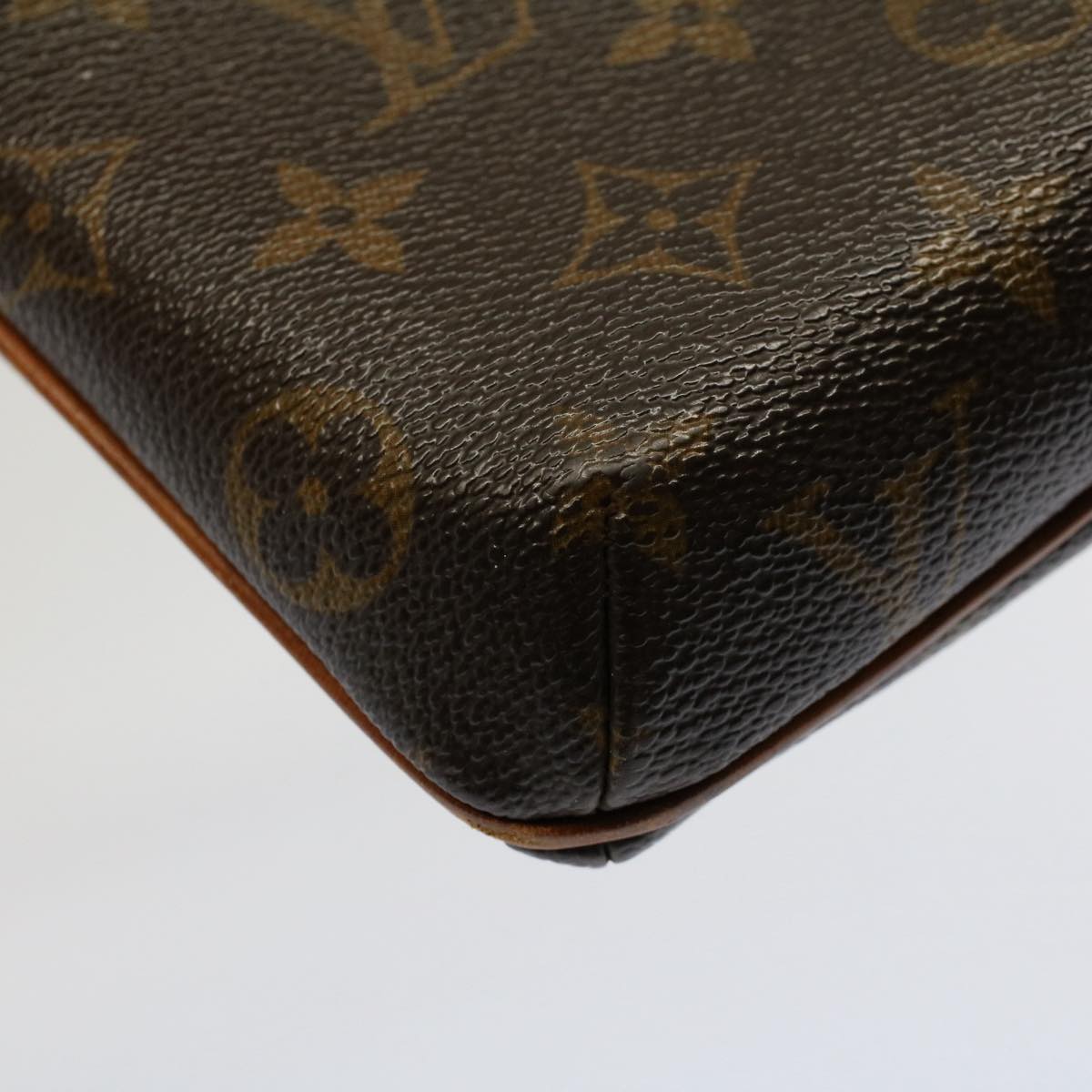 LOUIS VUITTON Monogram Partition Pouch M51901 LV Auth 53162