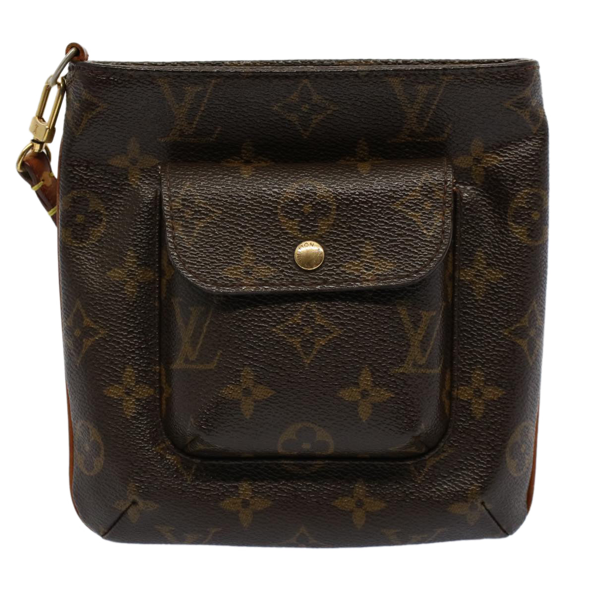 LOUIS VUITTON Monogram Partition Pouch M51901 LV Auth 53162