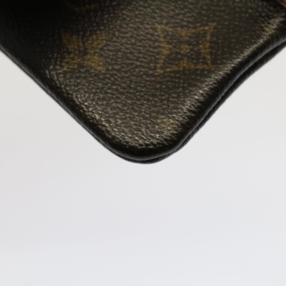 LOUIS VUITTON Monogram Pochette Cles Coin Purse M62650 LV Auth 53168