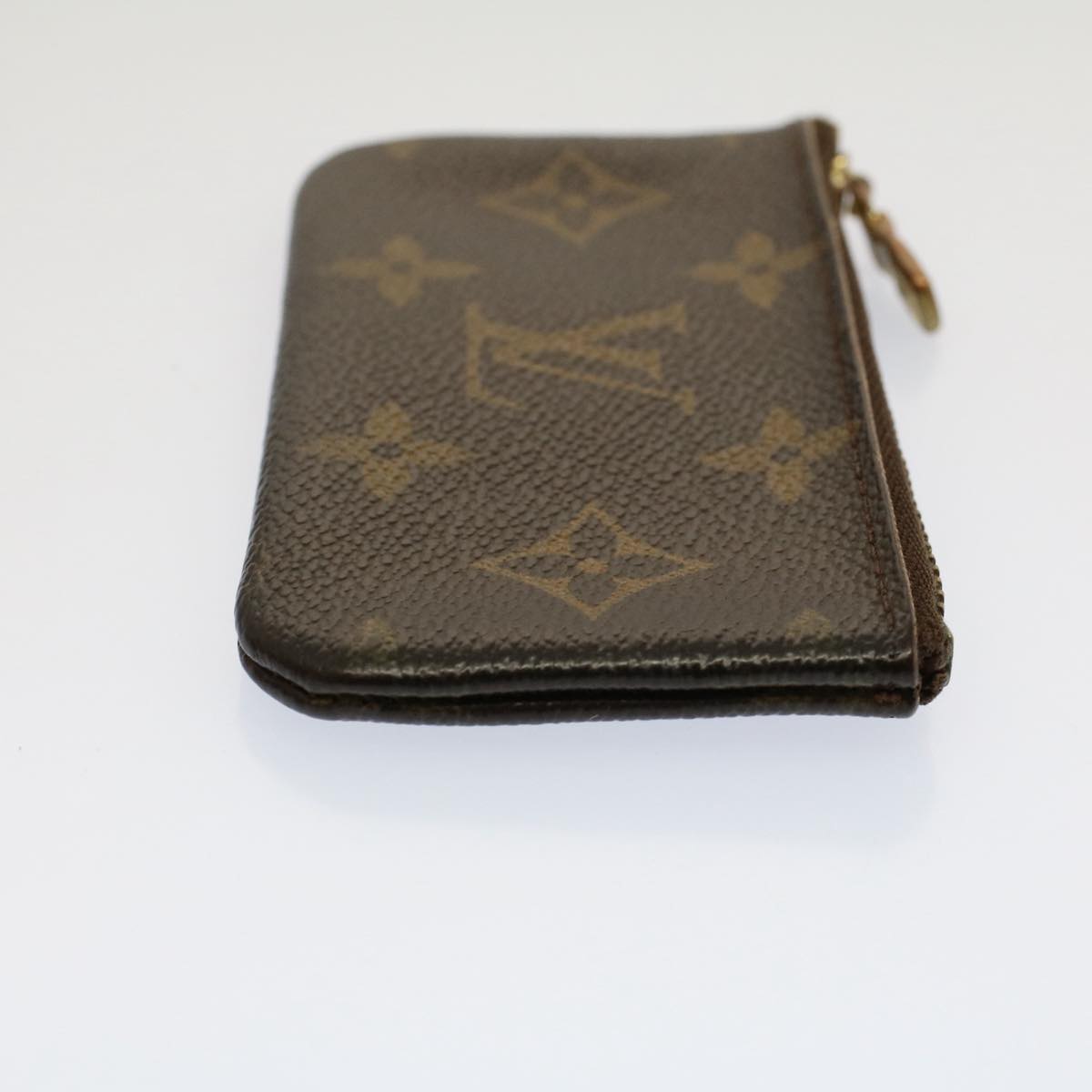 LOUIS VUITTON Monogram Pochette Cles Coin Purse M62650 LV Auth 53168