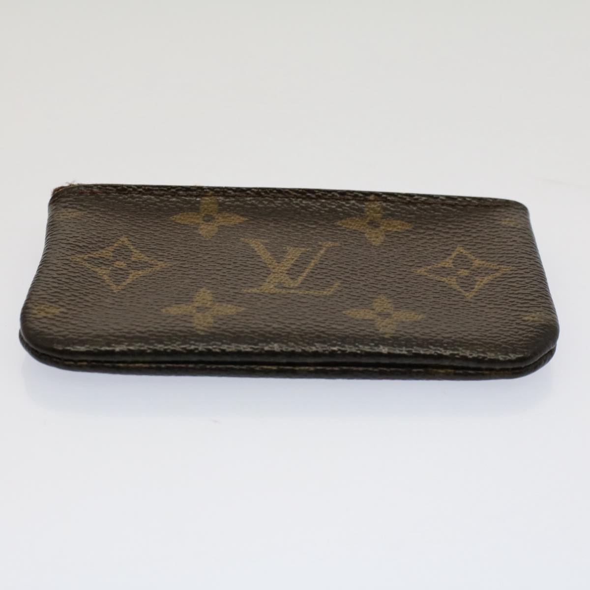 LOUIS VUITTON Monogram Pochette Cles Coin Purse M62650 LV Auth 53168