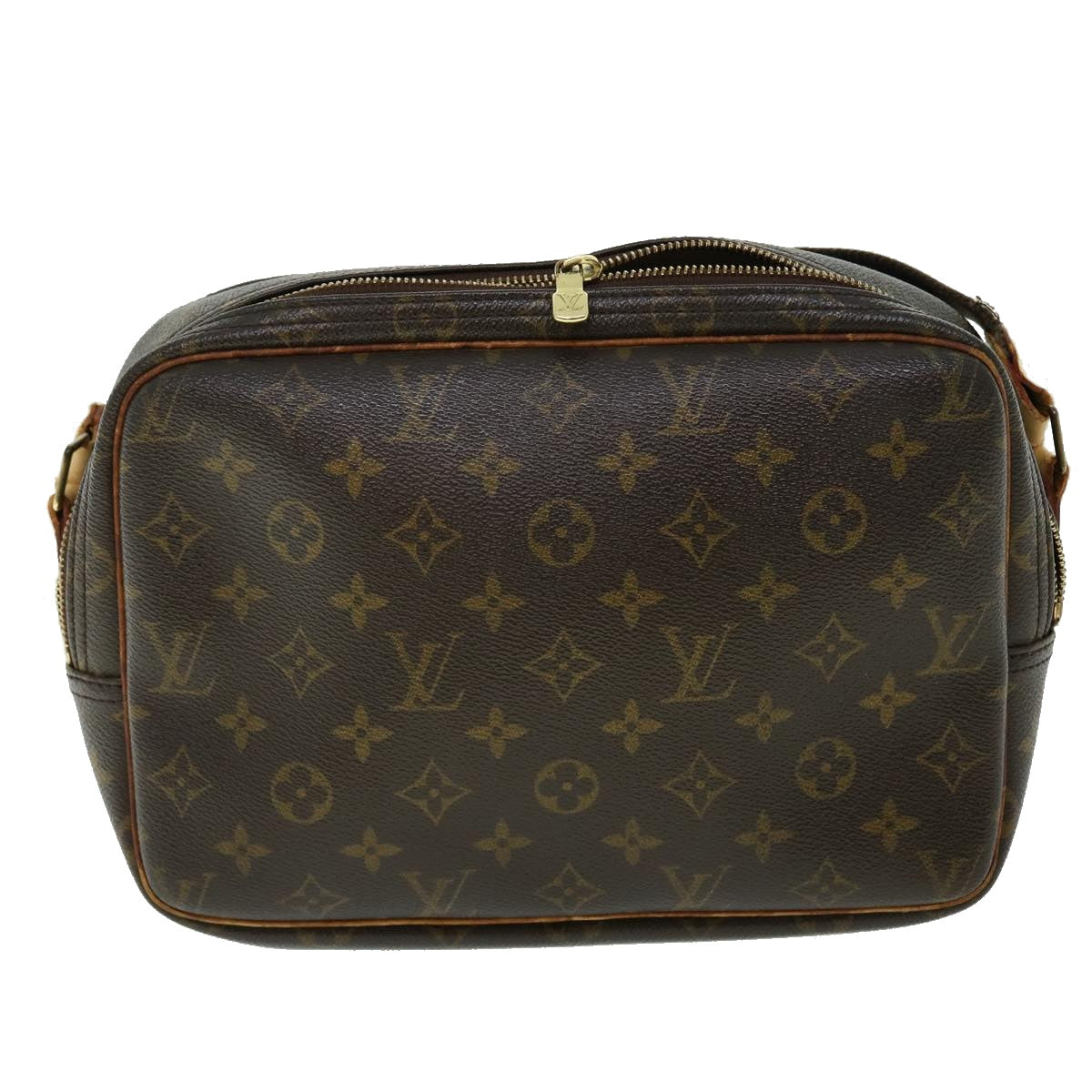 LOUIS VUITTON Monogram Reporter PM Shoulder Bag M45254 LV Auth 53181