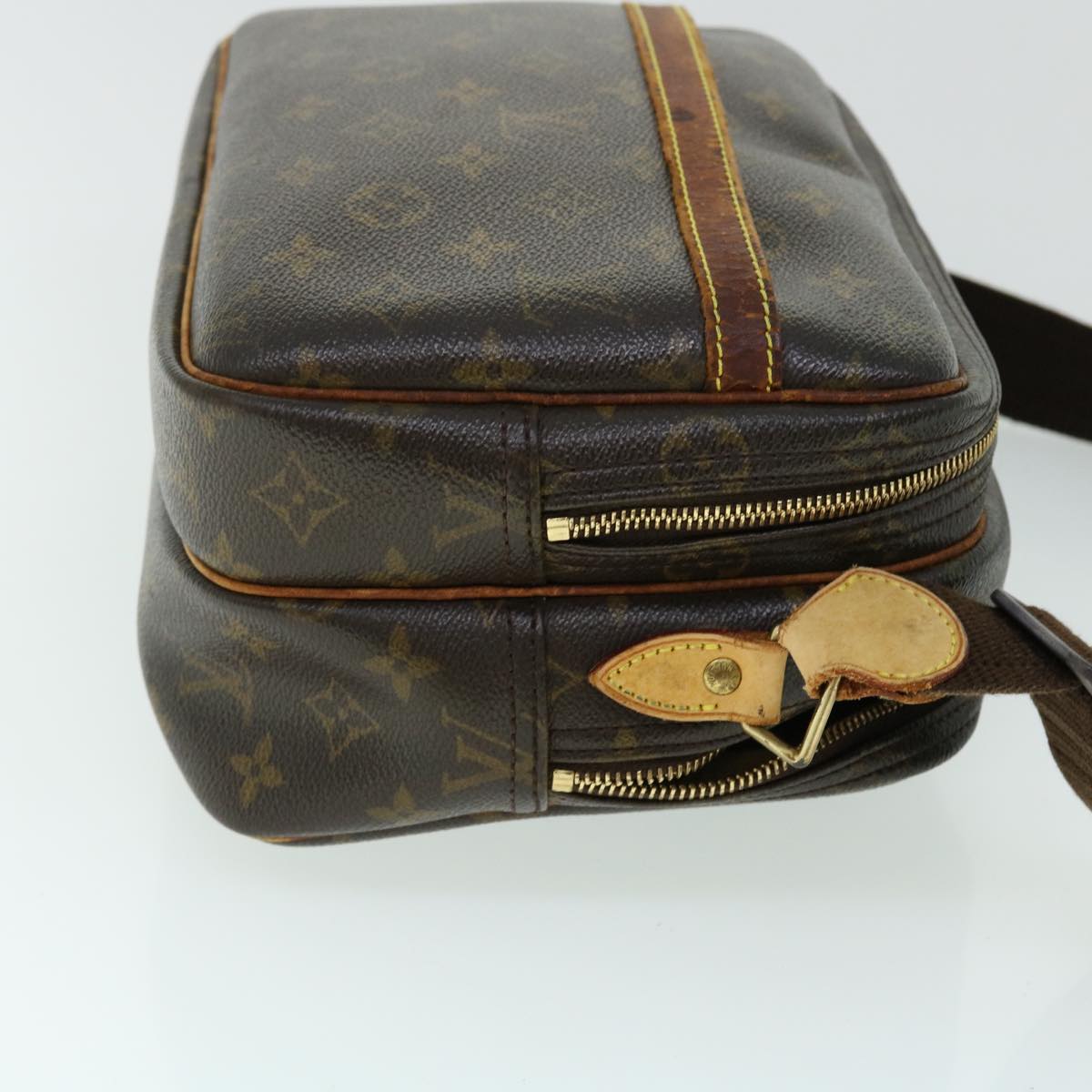 LOUIS VUITTON Monogram Reporter PM Shoulder Bag M45254 LV Auth 53181