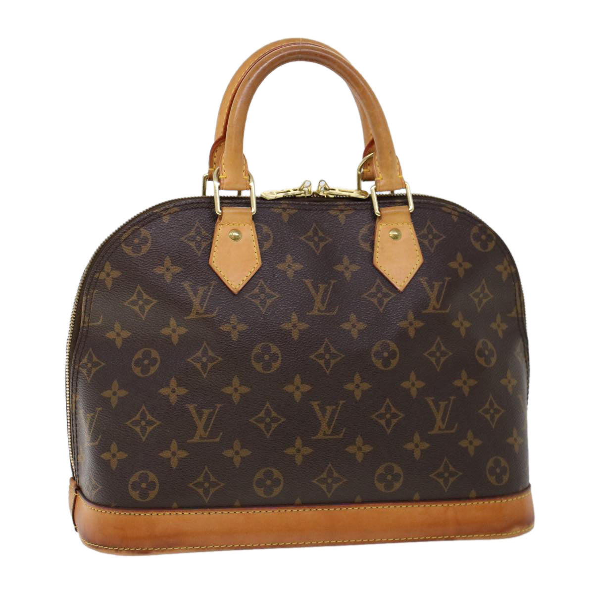 LOUIS VUITTON Monogram Alma Hand Bag M51130 LV Auth 53187