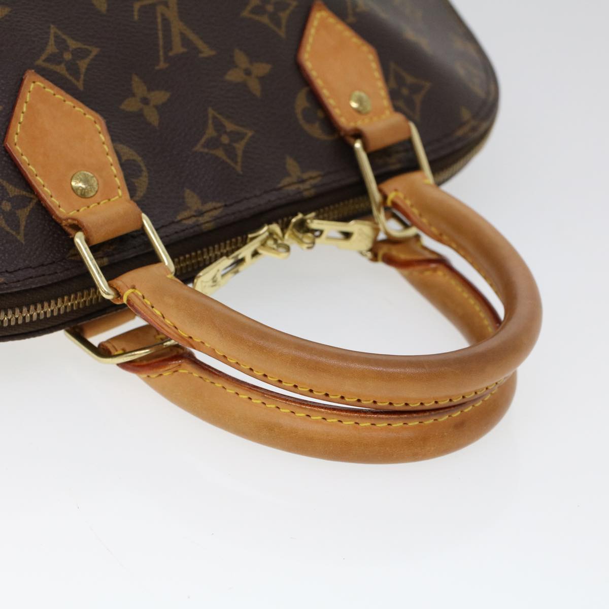 LOUIS VUITTON Monogram Alma Hand Bag M51130 LV Auth 53187