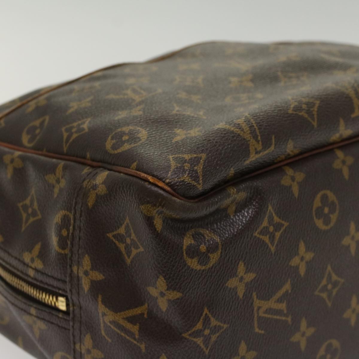 LOUIS VUITTON Monogram Deauville Hand Bag M47270 LV Auth 53189