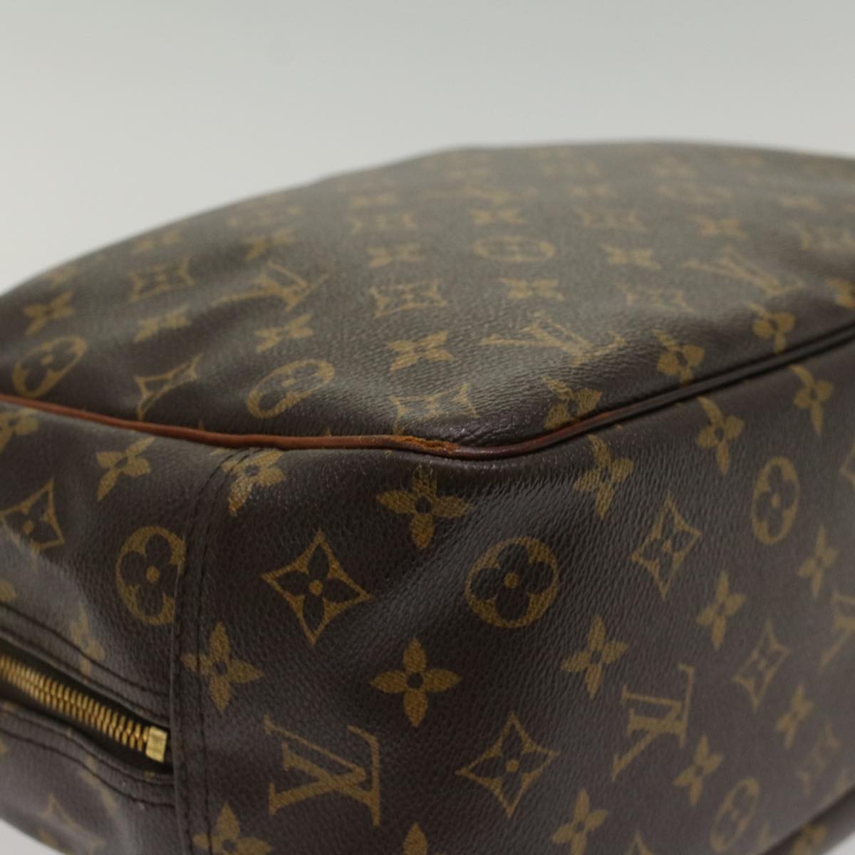 LOUIS VUITTON Monogram Deauville Hand Bag M47270 LV Auth 53189