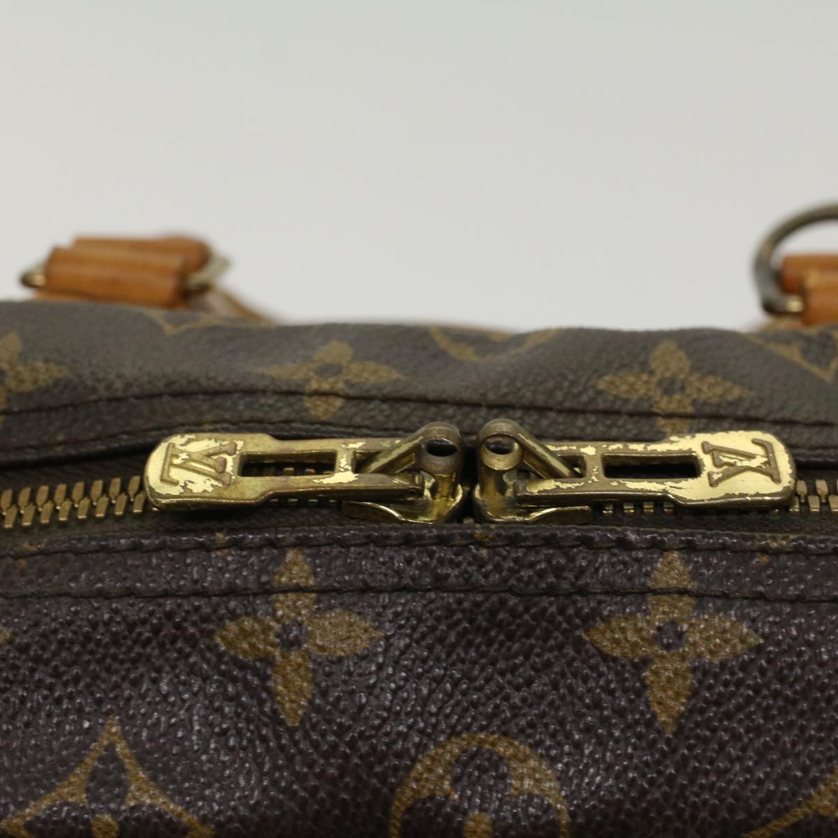 LOUIS VUITTON Monogram Deauville Hand Bag M47270 LV Auth 53189