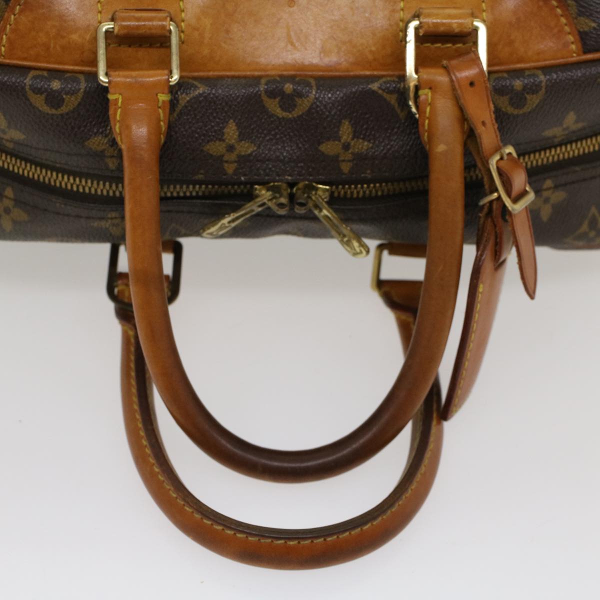 LOUIS VUITTON Monogram Deauville Hand Bag M47270 LV Auth 53189