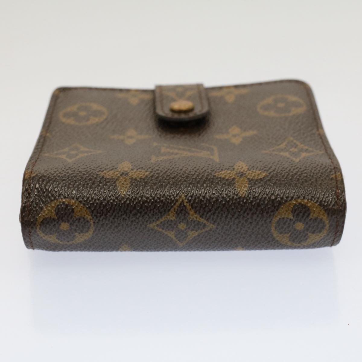 LOUIS VUITTON Monogram Compact Zip Wallet M61667 LV Auth 53298