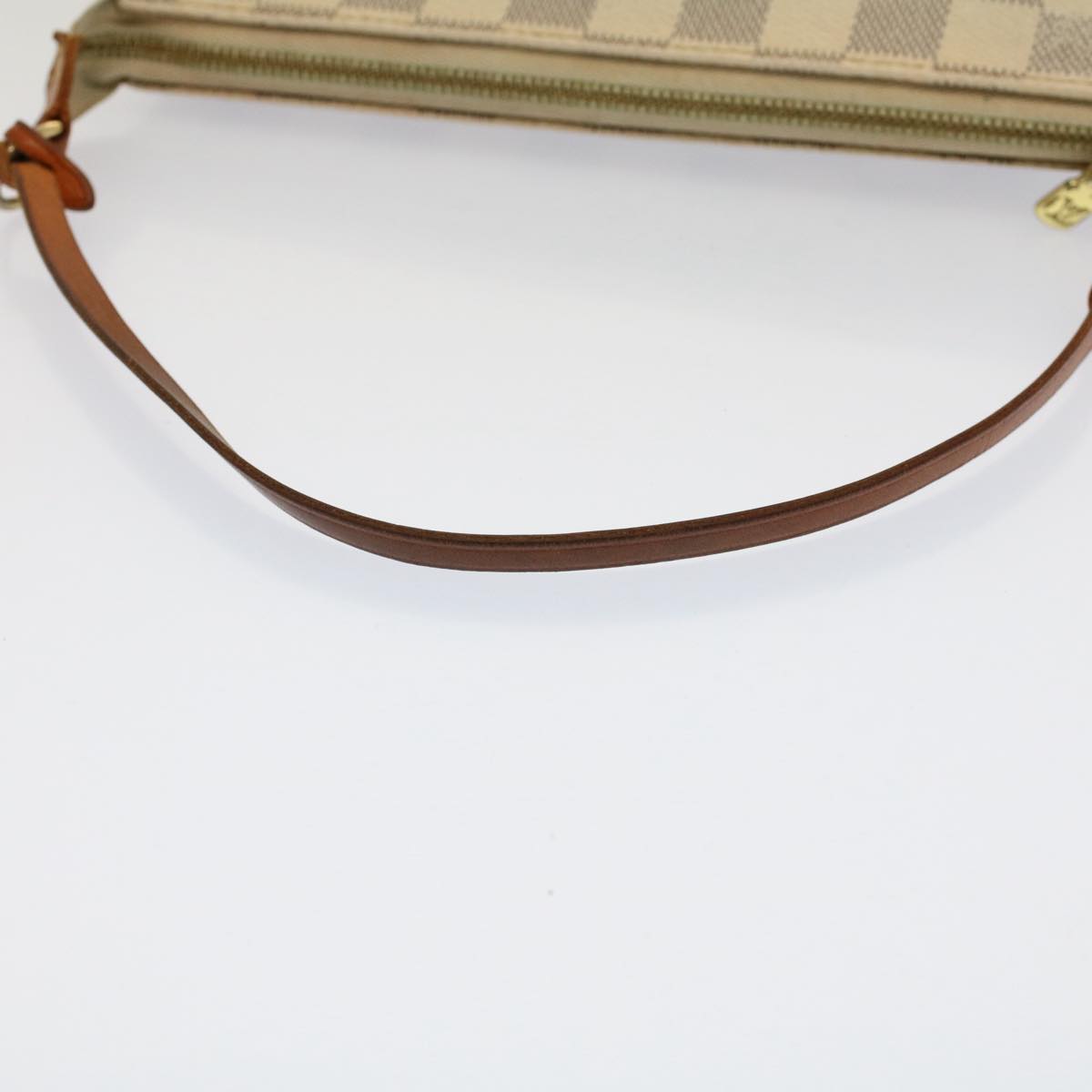 LOUIS VUITTON Damier Azur Pochette Accessoires Pouch N51986 LV Auth 53314