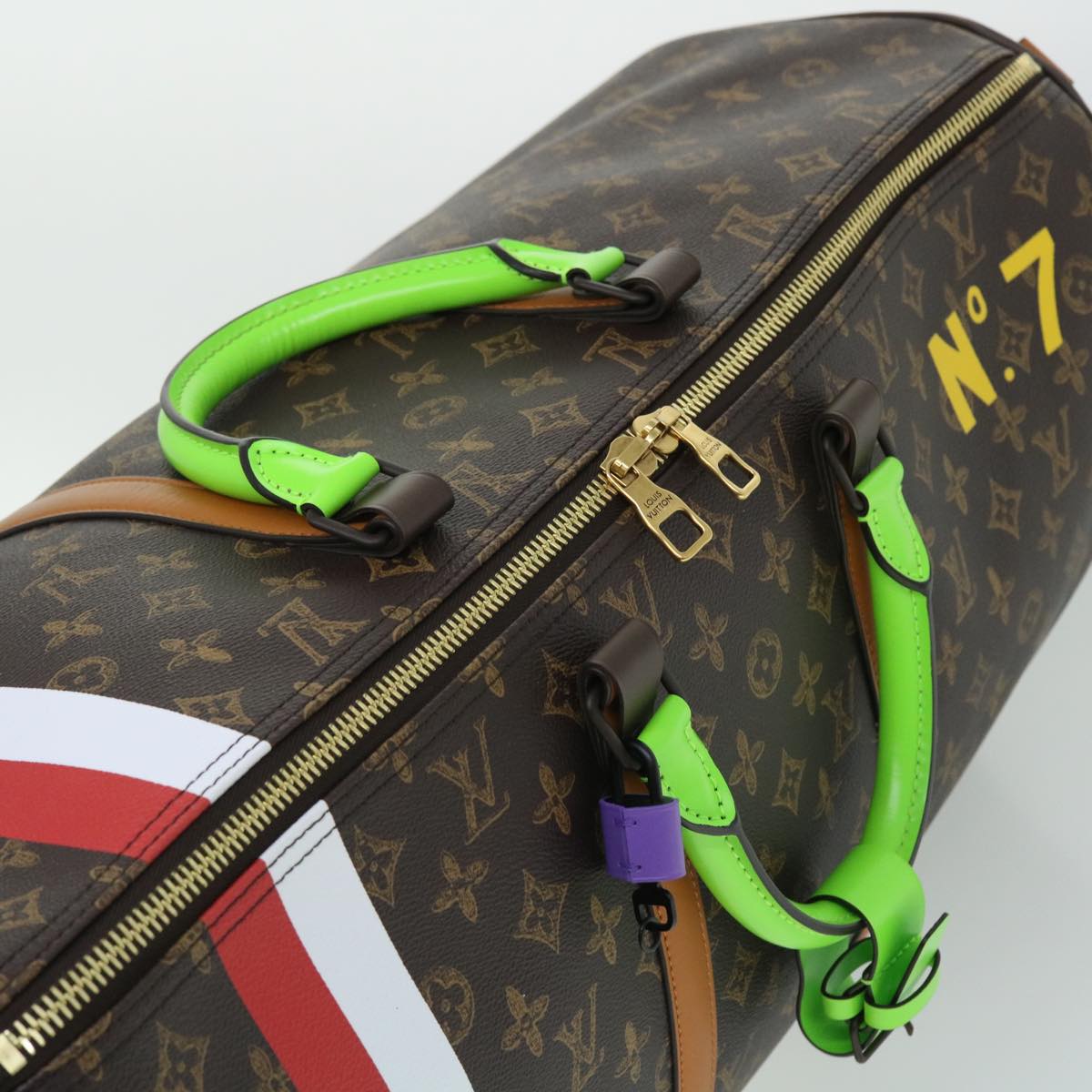LOUIS VUITTON Capsule Collection Keepall Bandouliere 55 Bag M59661 Auth 53413SM