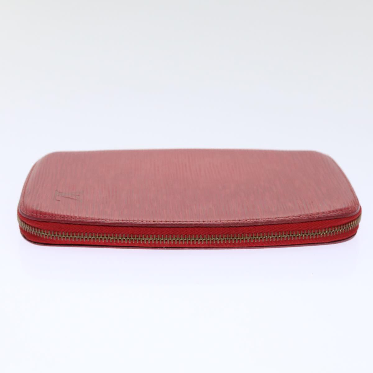 LOUIS VUITTON Epi Agenda Geode Wallet Red M63877 LV Auth 53419