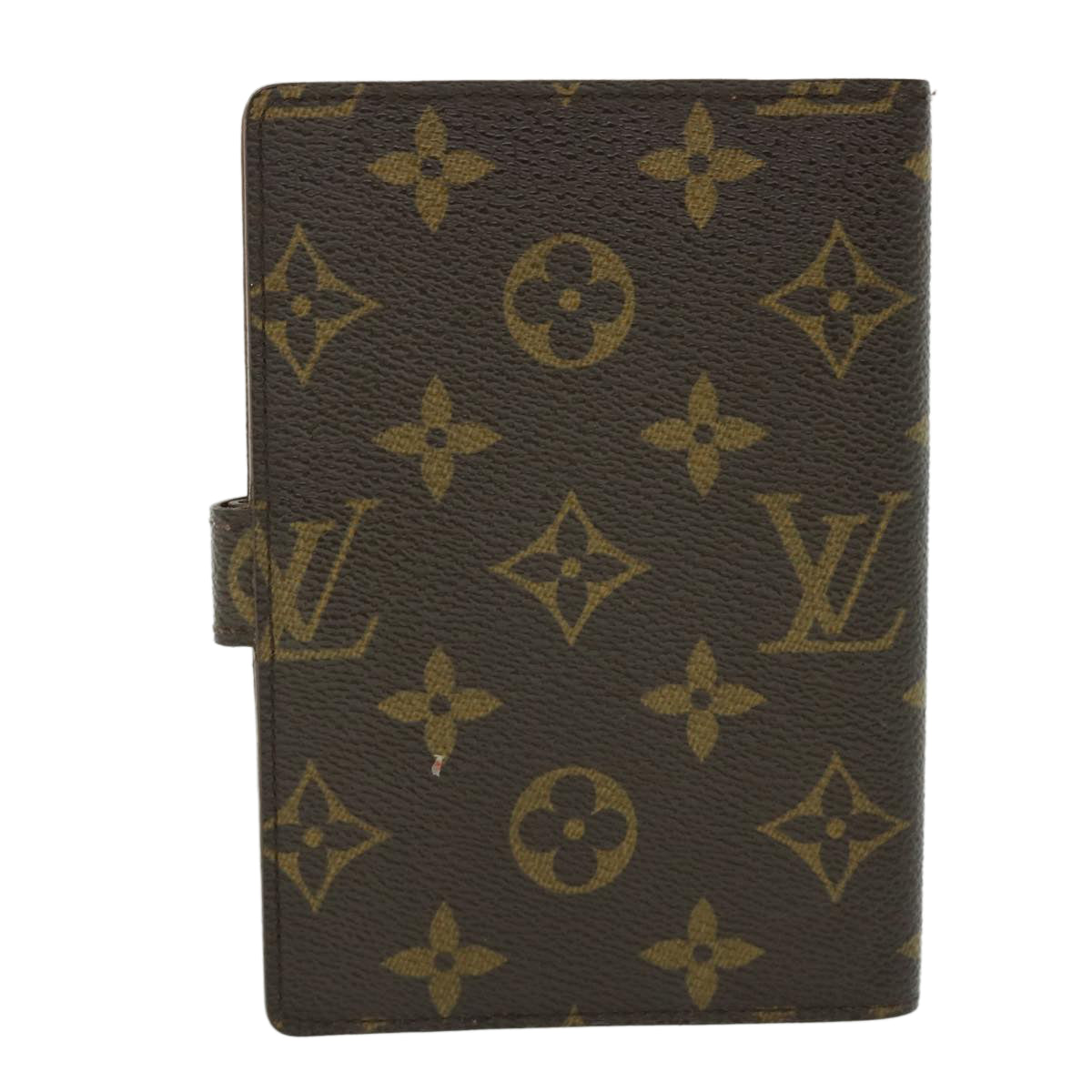 LOUIS VUITTON Monogram Agenda PM Day Planner Cover R20005 LV Auth 53421