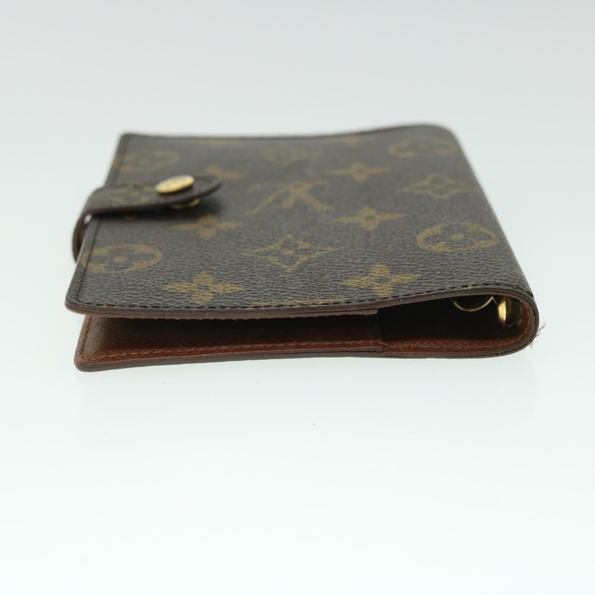 LOUIS VUITTON Monogram Agenda PM Day Planner Cover R20005 LV Auth 53421