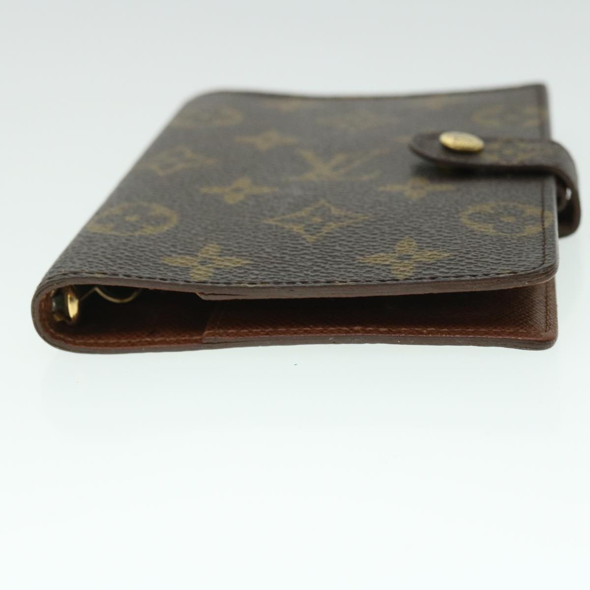 LOUIS VUITTON Monogram Agenda PM Day Planner Cover R20005 LV Auth 53421