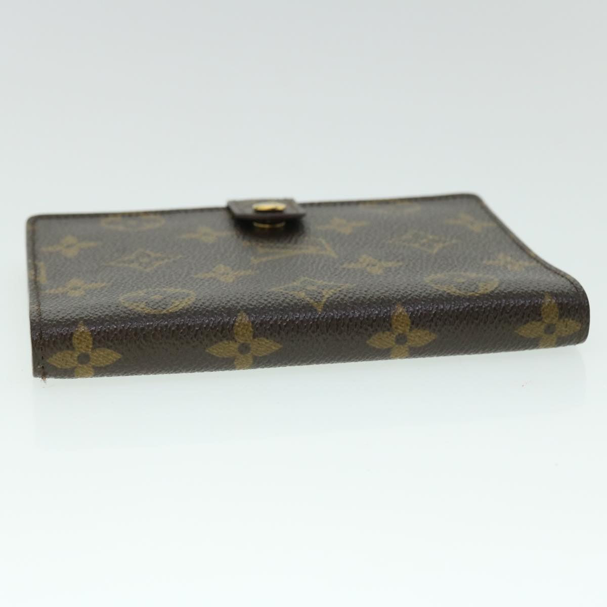 LOUIS VUITTON Monogram Agenda PM Day Planner Cover R20005 LV Auth 53421