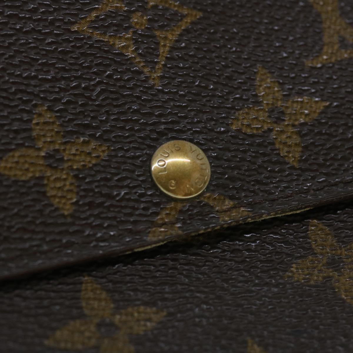 LOUIS VUITTON Monogram Pochette Porte Monnaie Credit Wallet M61726 Auth 53429