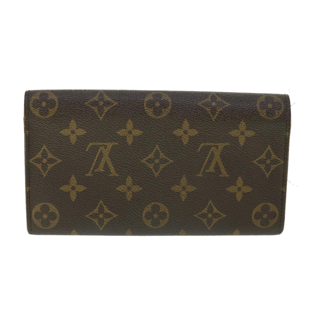 LOUIS VUITTON Monogram Pochette Porte Monnaie Credit Wallet M61726 Auth 53429