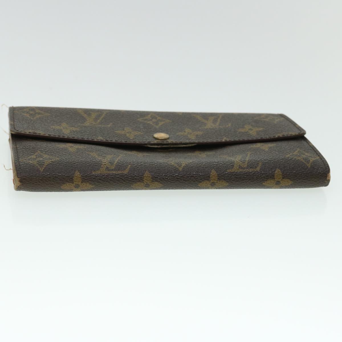 LOUIS VUITTON Monogram Pochette Porte Monnaie Credit Wallet M61726 Auth 53429