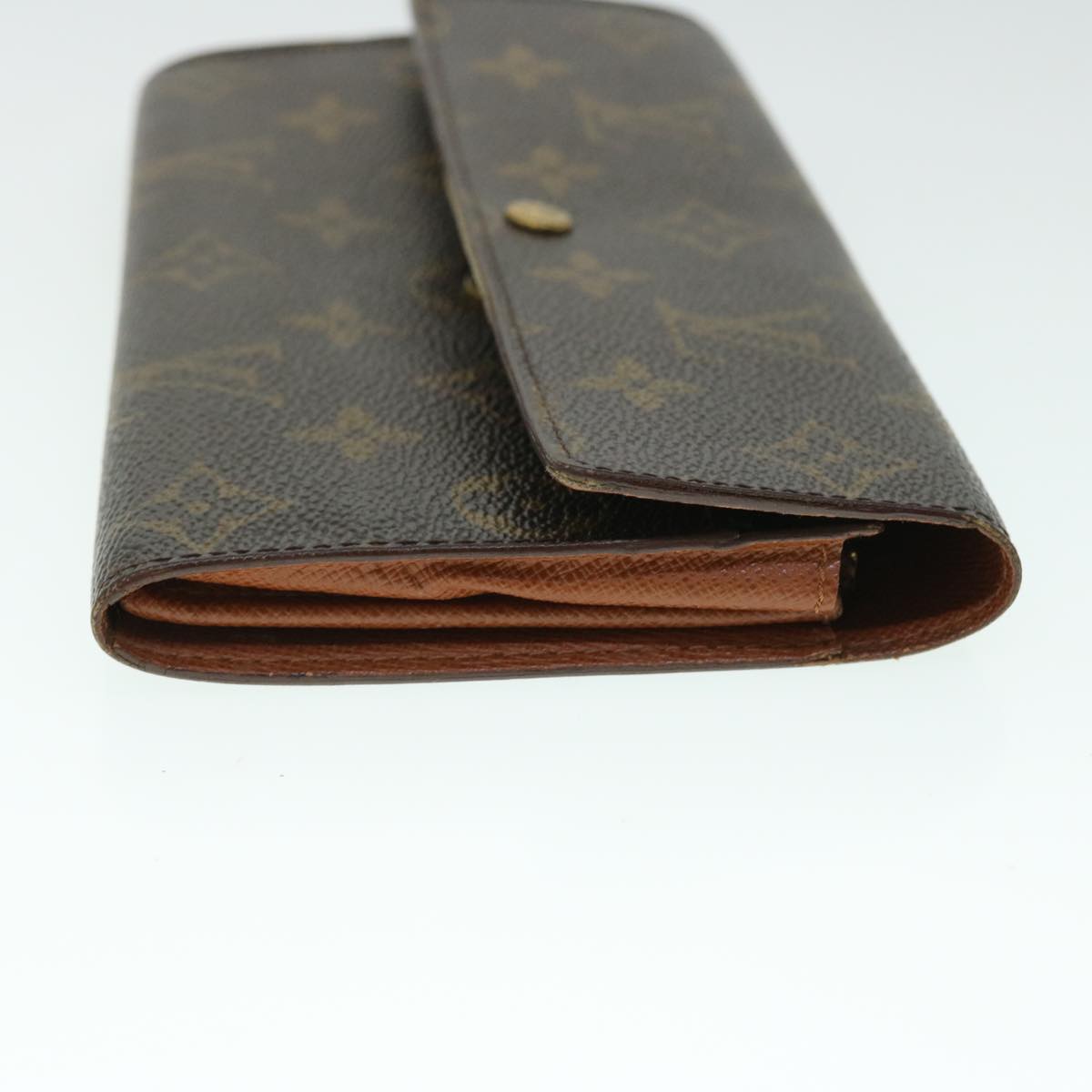 LOUIS VUITTON Monogram Pochette Porte Monnaie Credit Wallet M61726 Auth 53430