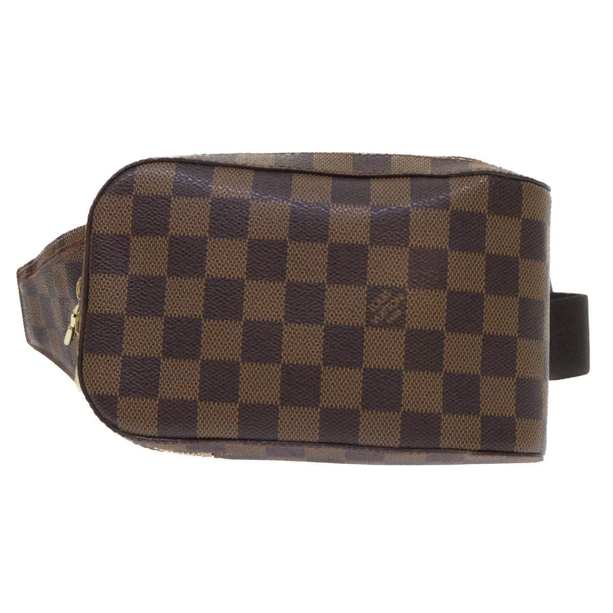 LOUIS VUITTON Damier Ebene Geronimos Shoulder Bag N51994 LV Auth 53436A