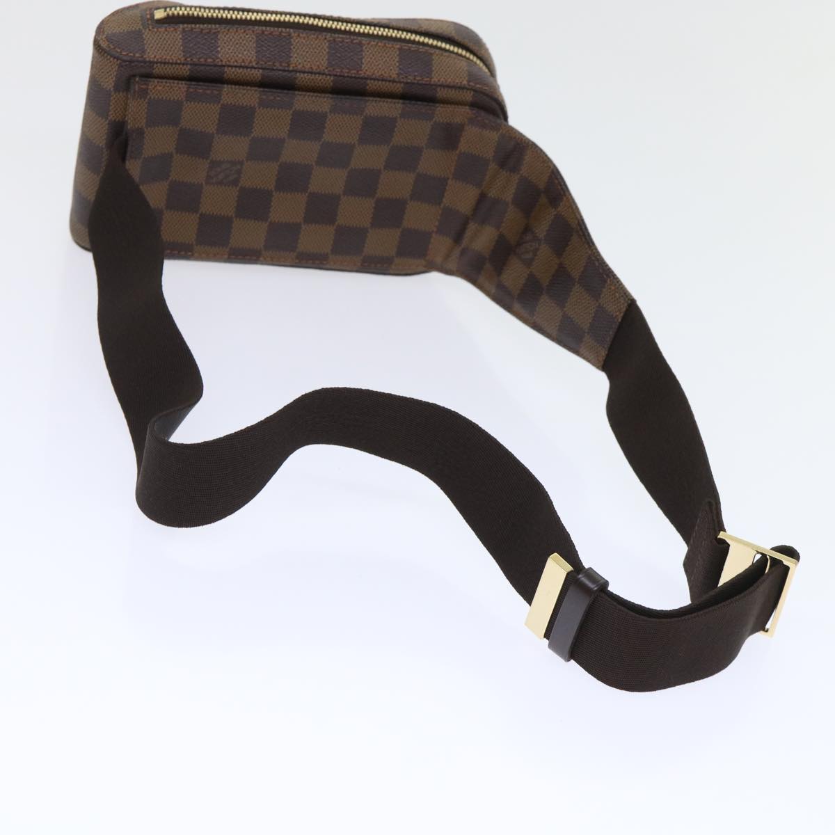 LOUIS VUITTON Damier Ebene Geronimos Shoulder Bag N51994 LV Auth 53436A