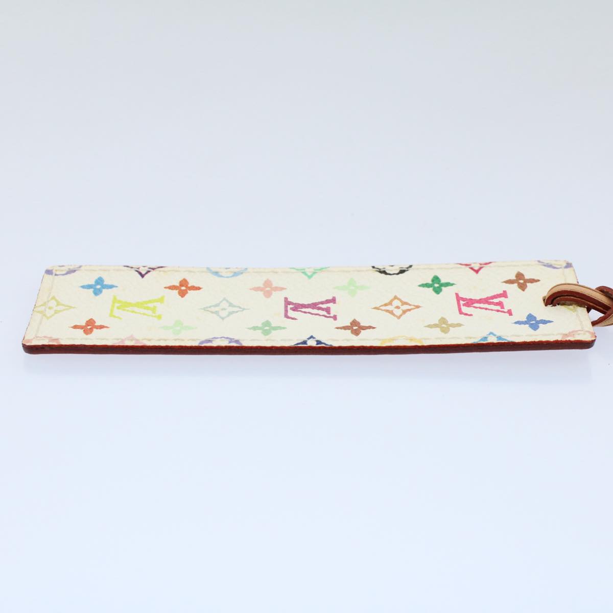 LOUIS VUITTON Monogram Multicolor Mark Page Kadu Bookmark M99196 LV Auth 53479