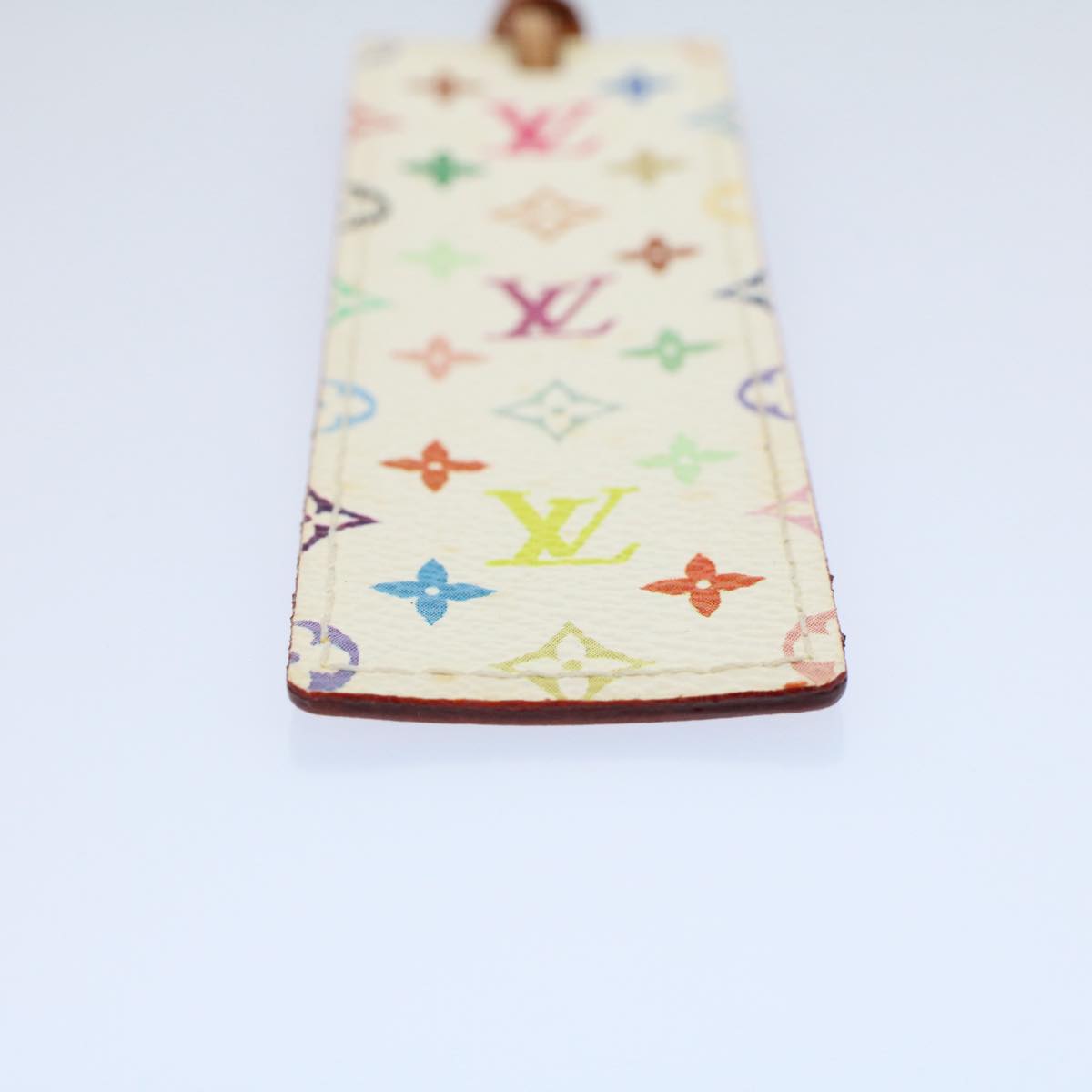 LOUIS VUITTON Monogram Multicolor Mark Page Kadu Bookmark M99196 LV Auth 53479