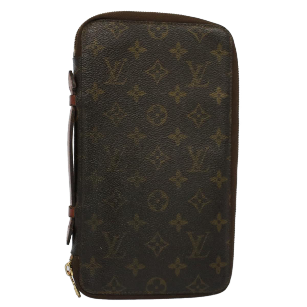 LOUIS VUITTON Monogram Organizer De Voyage Travel Case M60119 LV Auth 53486