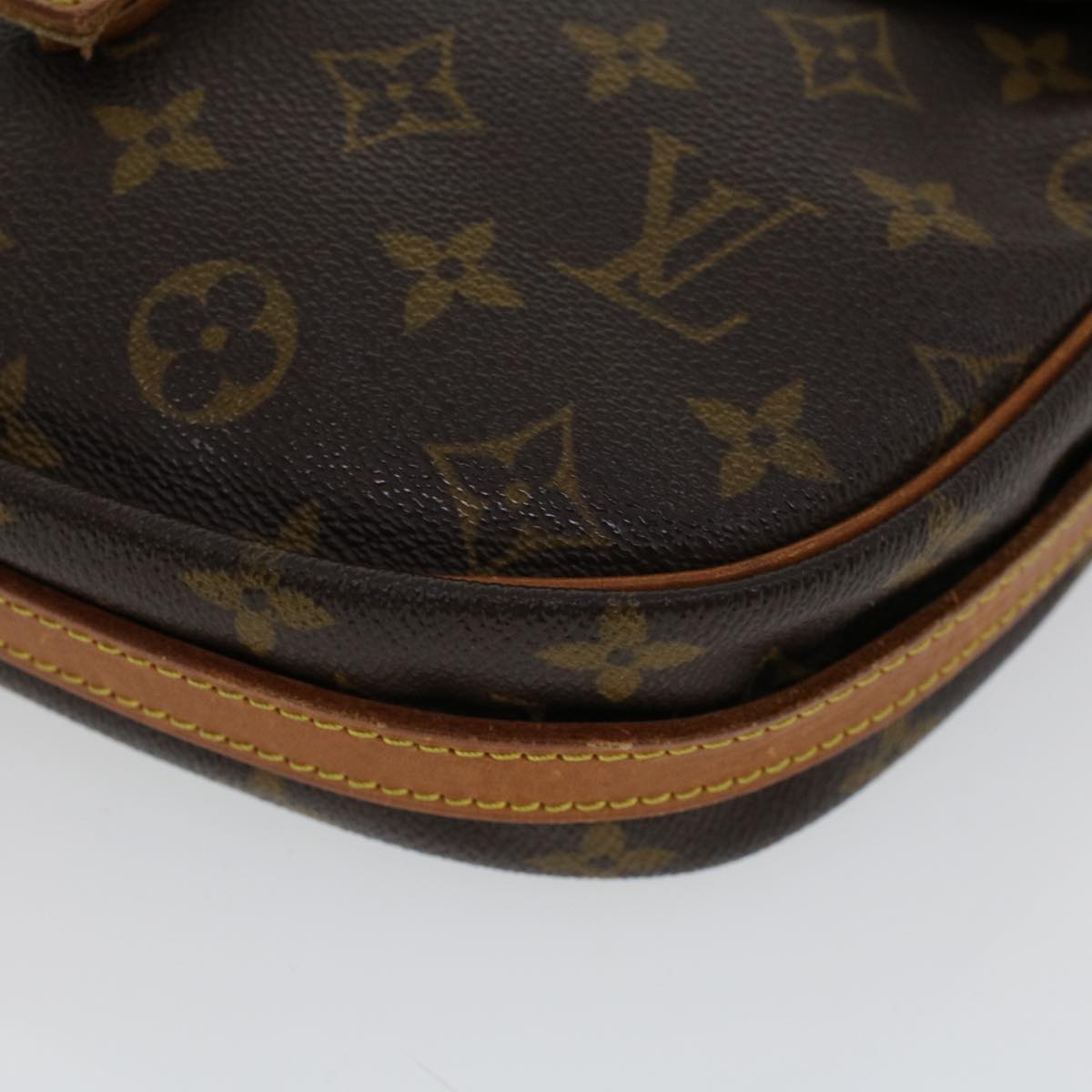 LOUIS VUITTON Monogram Jeune Fille MM Shoulder Bag M51226 LV Auth 53495