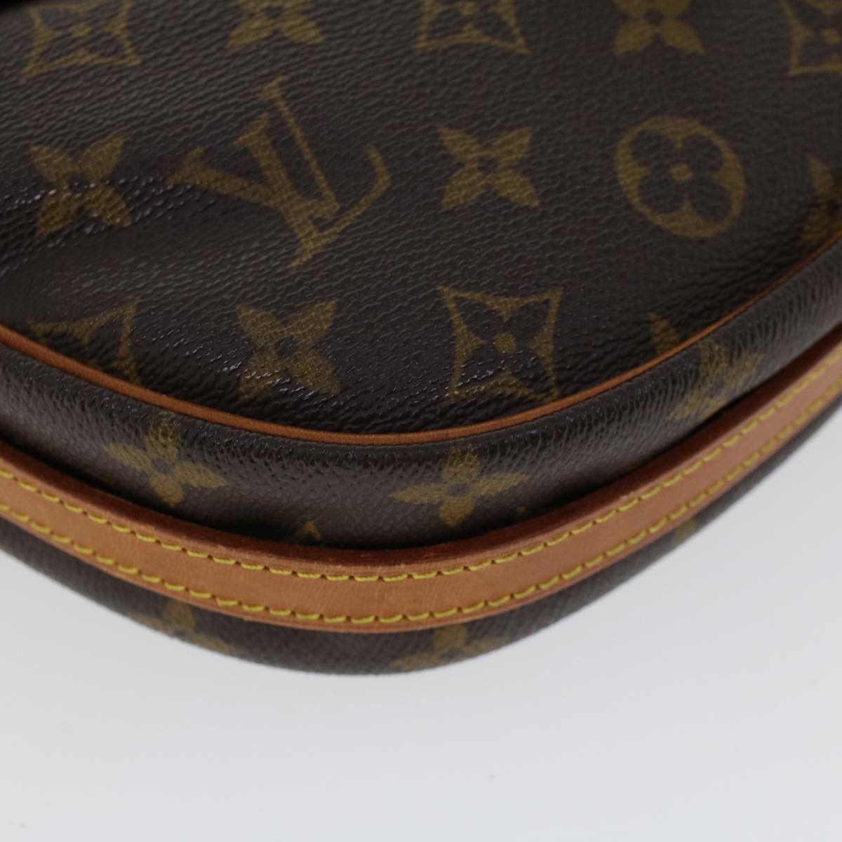 LOUIS VUITTON Monogram Jeune Fille MM Shoulder Bag M51226 LV Auth 53495