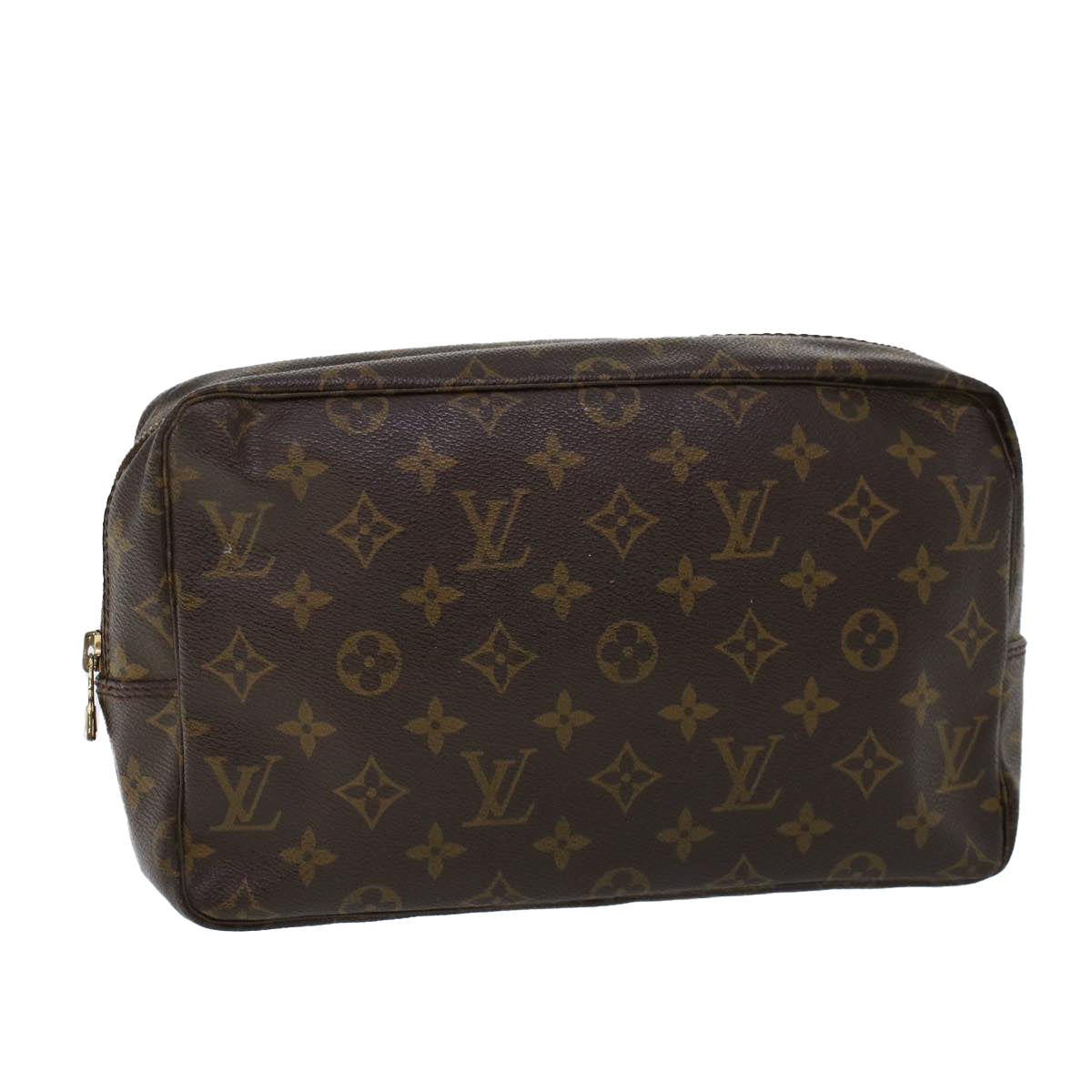 LOUIS VUITTON Monogram Trousse Toilette 28 Clutch Bag M47522 LV Auth 53508