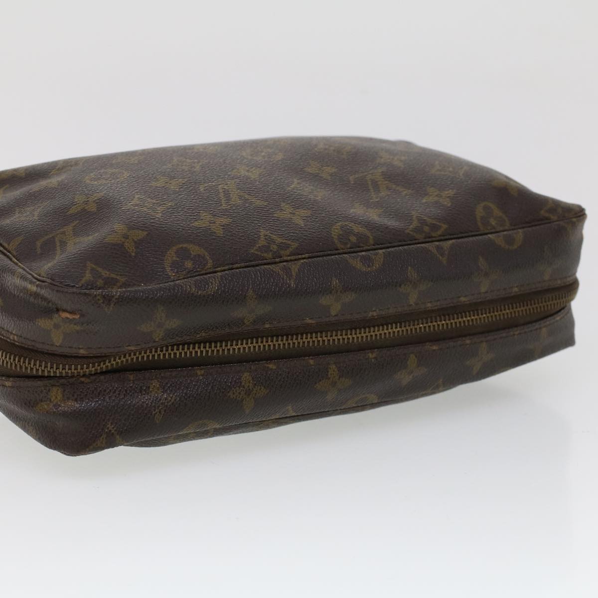 LOUIS VUITTON Monogram Trousse Toilette 28 Clutch Bag M47522 LV Auth 53508