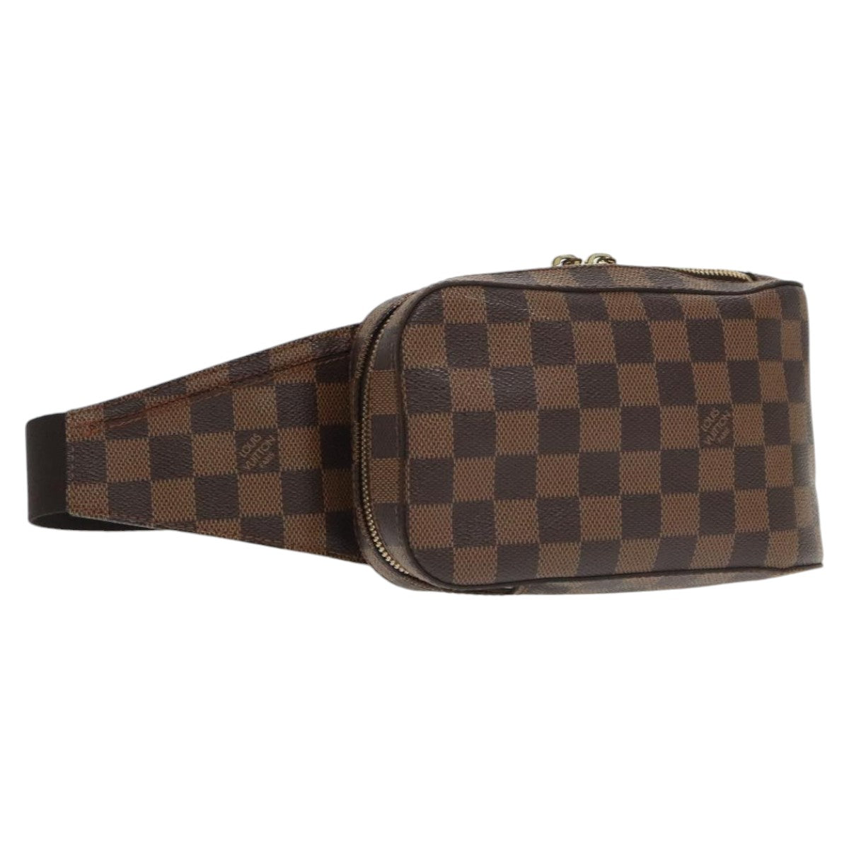 LOUIS VUITTON Damier Ebene Geronimos Shoulder Bag N51994 LV Auth 53513