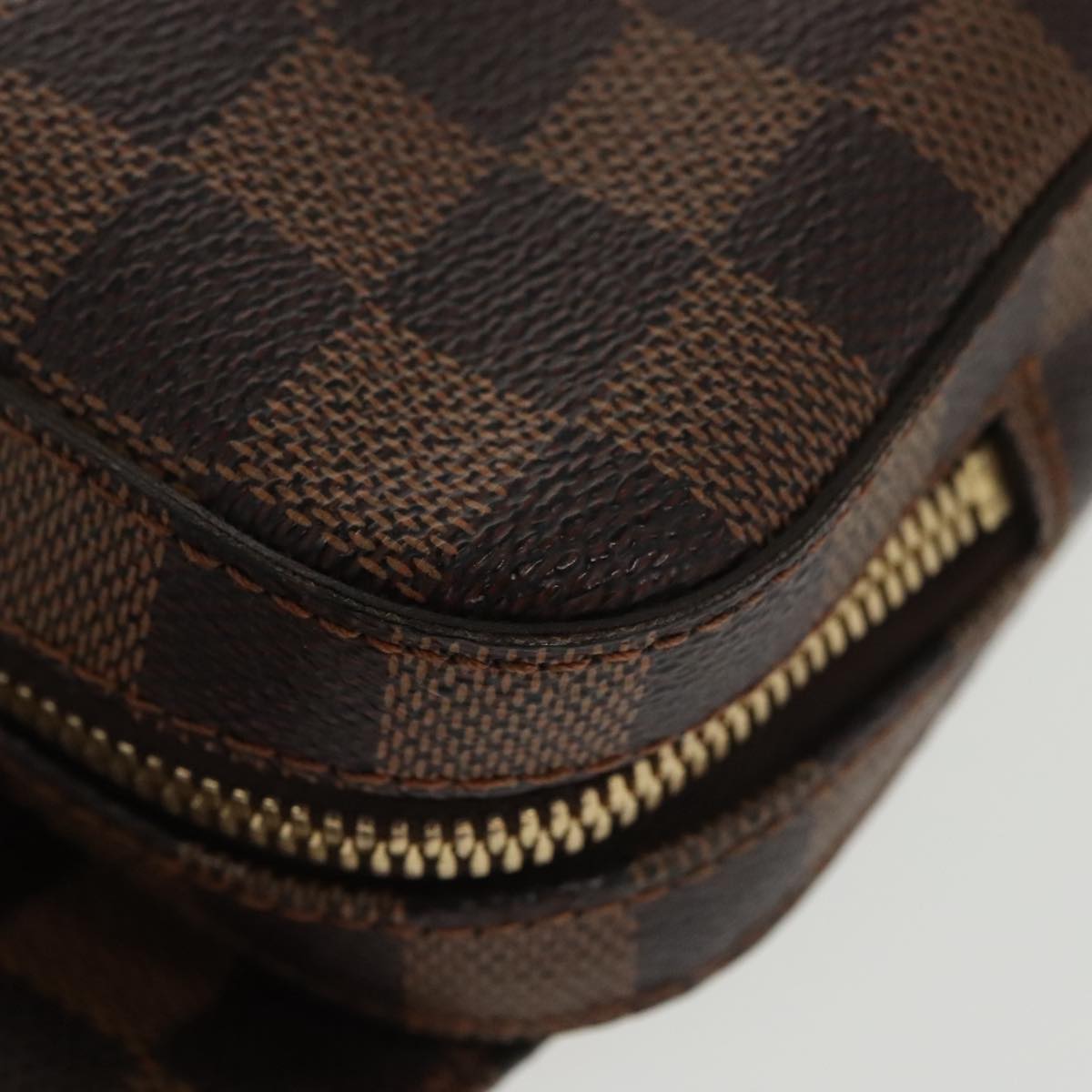 LOUIS VUITTON Damier Ebene Geronimos Shoulder Bag N51994 LV Auth 53513