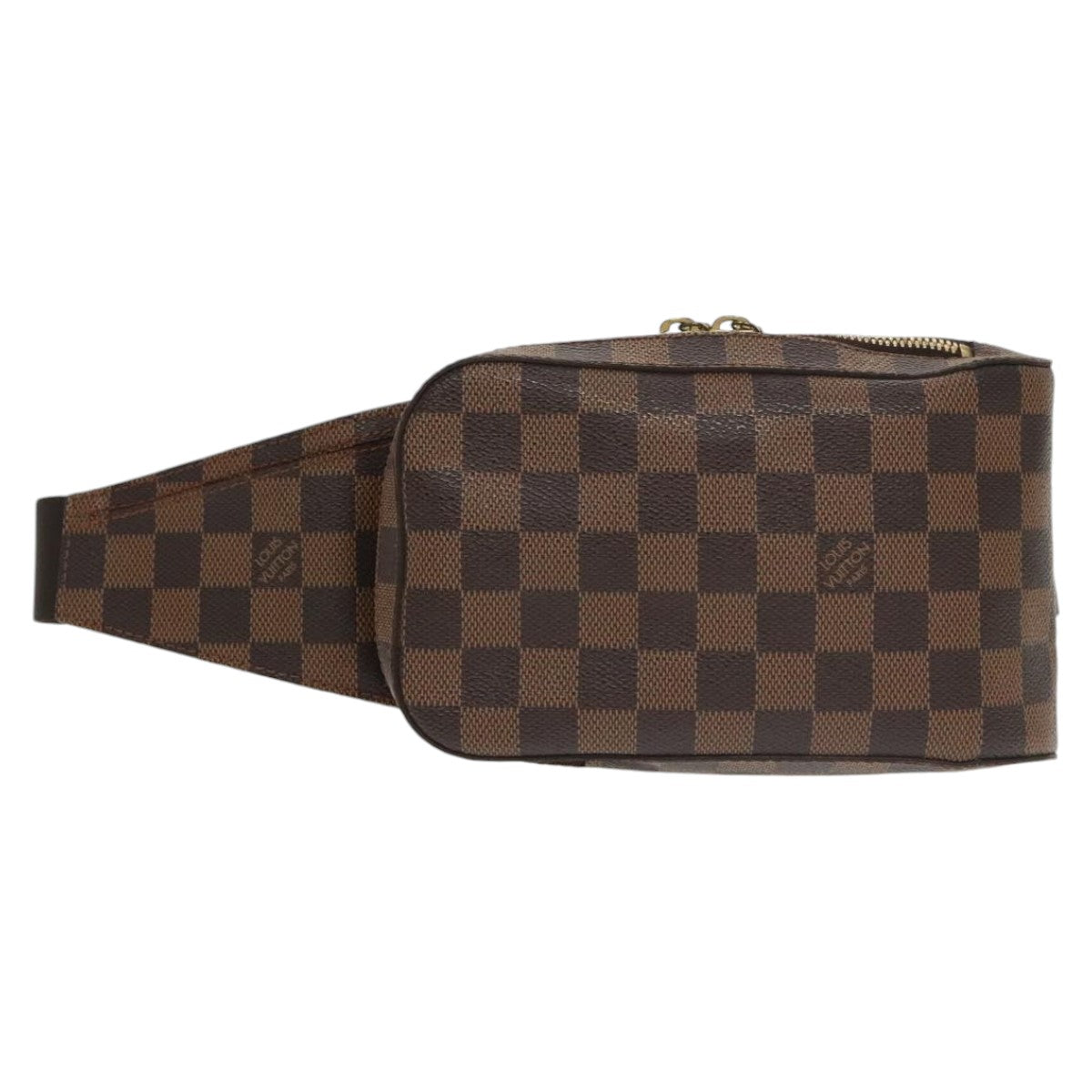 LOUIS VUITTON Damier Ebene Geronimos Shoulder Bag N51994 LV Auth 53513