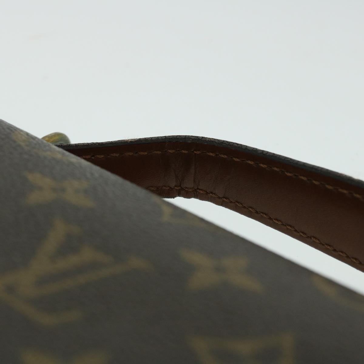 LOUIS VUITTON Monogram Porte Documents Bandouliere Bag 2way M53338 LV Auth 53575