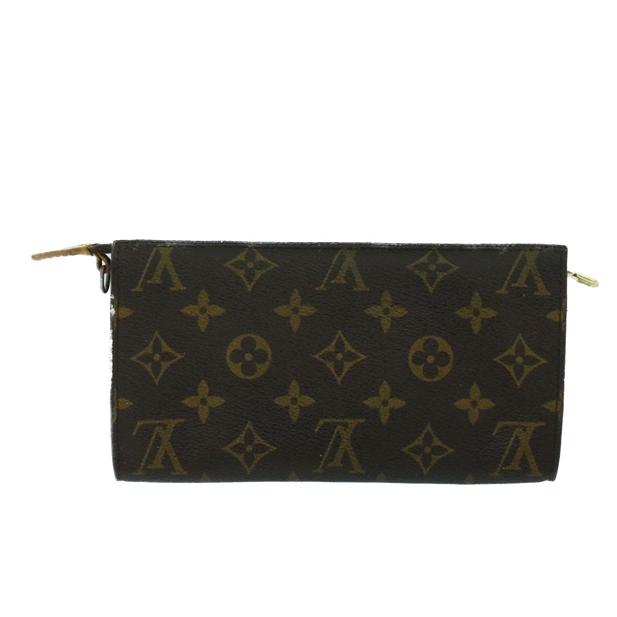 LOUIS VUITTON Monogram Bucket GM Pouch Accessory Pouch Vintage LV Auth 53592