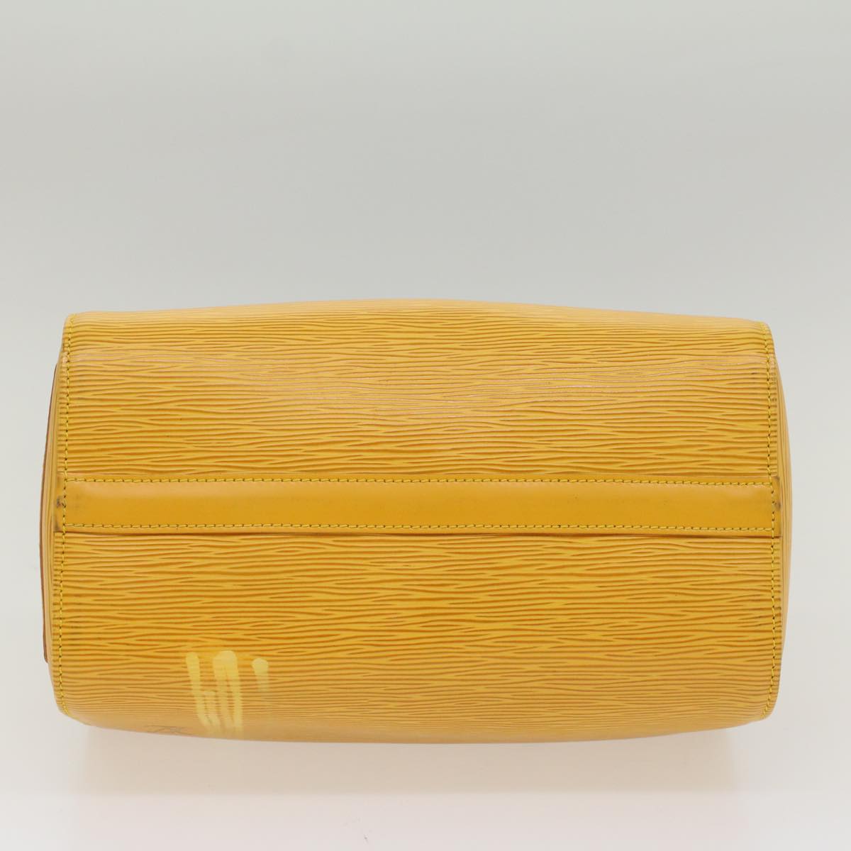 LOUIS VUITTON Epi Speedy 25 Hand Bag Tassili Yellow M43019 LV Auth 53602