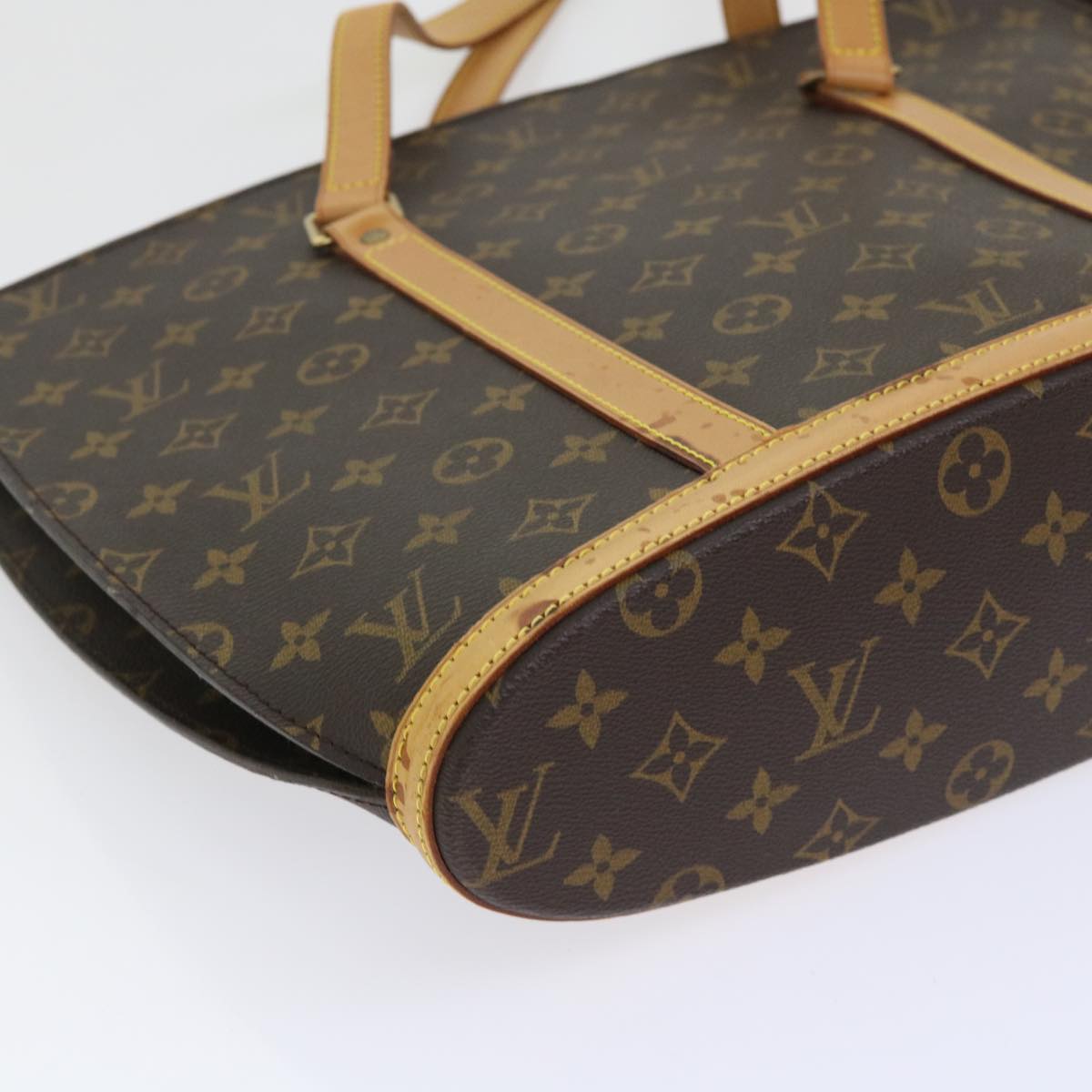 LOUIS VUITTON Monogram Babylone Tote Bag M51102 LV Auth 53612