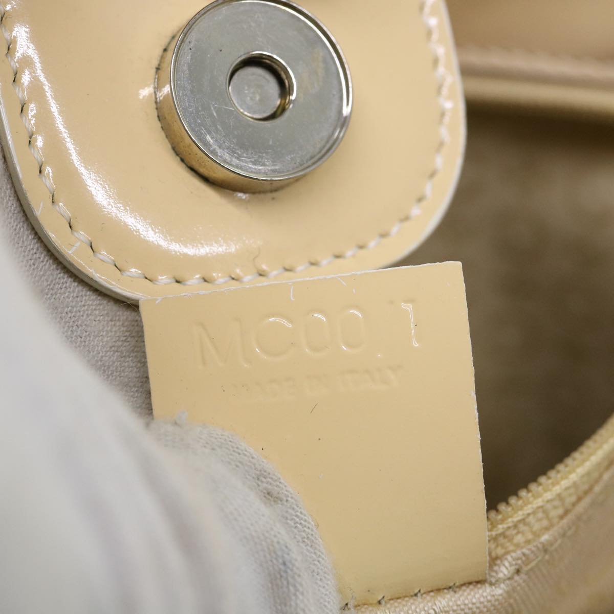 CELINE Hand Bag Suede Green Auth 53736V