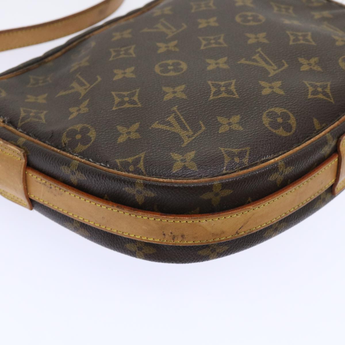 LOUIS VUITTON Monogram Jeune Fille MM Shoulder Bag M51226 LV Auth 53777