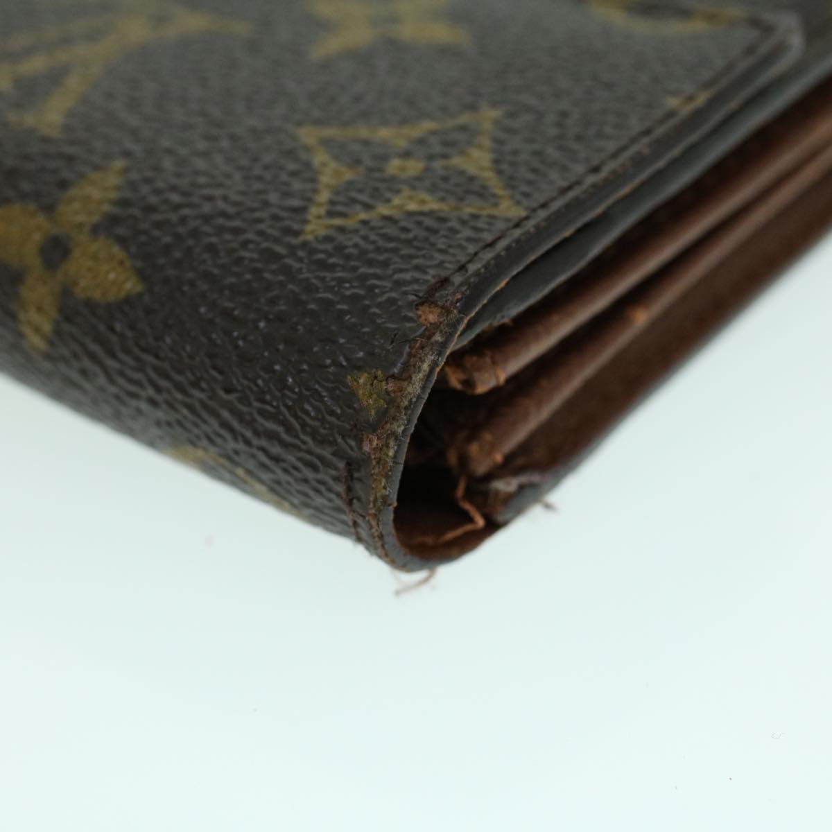 LOUIS VUITTON Monogram Portefeuille Sarah Long Wallet M61734 LV Auth 53797