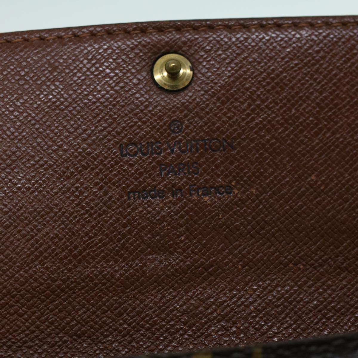 LOUIS VUITTON Monogram Portefeuille Sarah Long Wallet M61734 LV Auth 53797