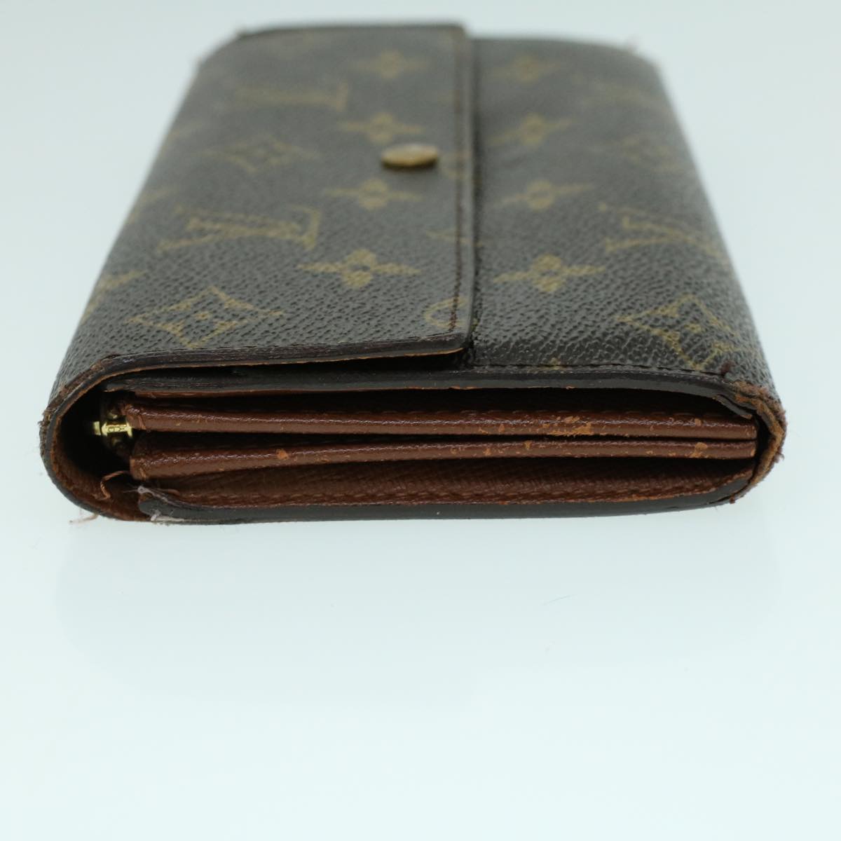 LOUIS VUITTON Monogram Portefeuille Sarah Long Wallet M61734 LV Auth 53797